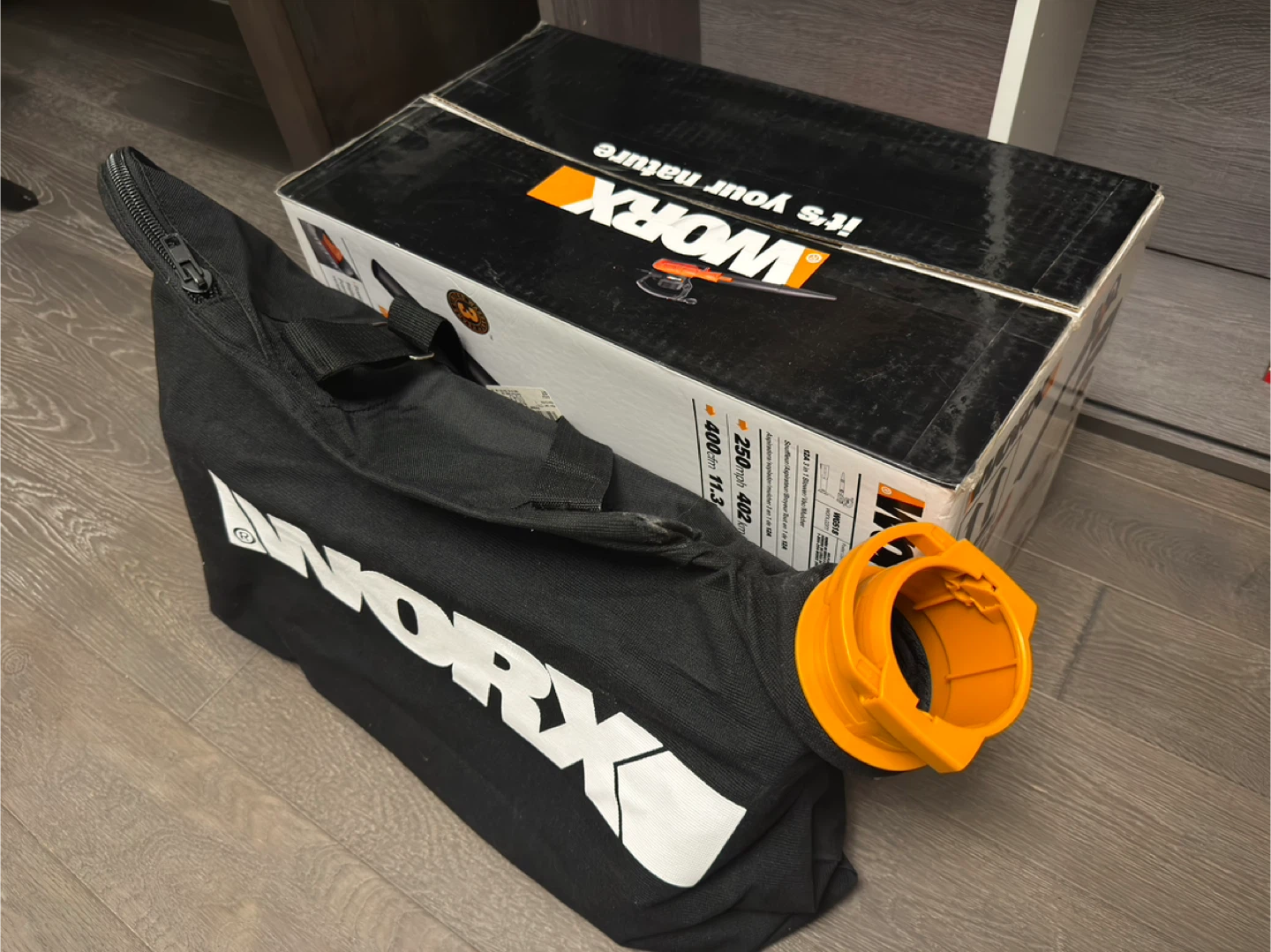 WORX WG518 3-in-1 Blower/Vac/Mulcher