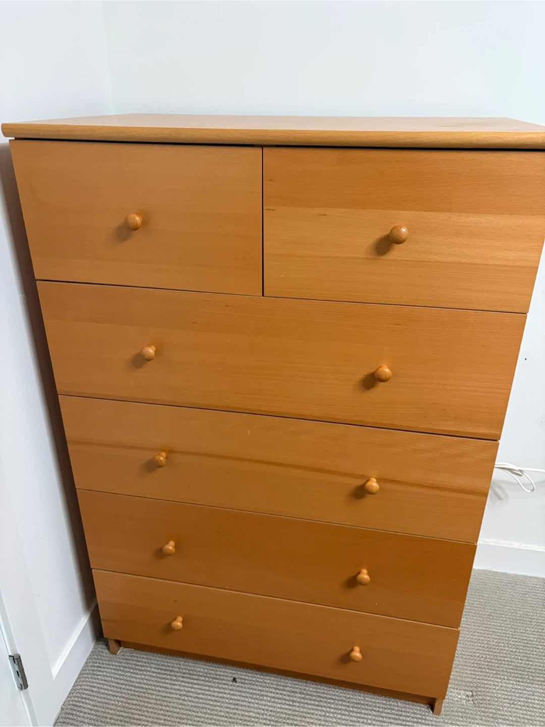 Wooden Chest of Drawers