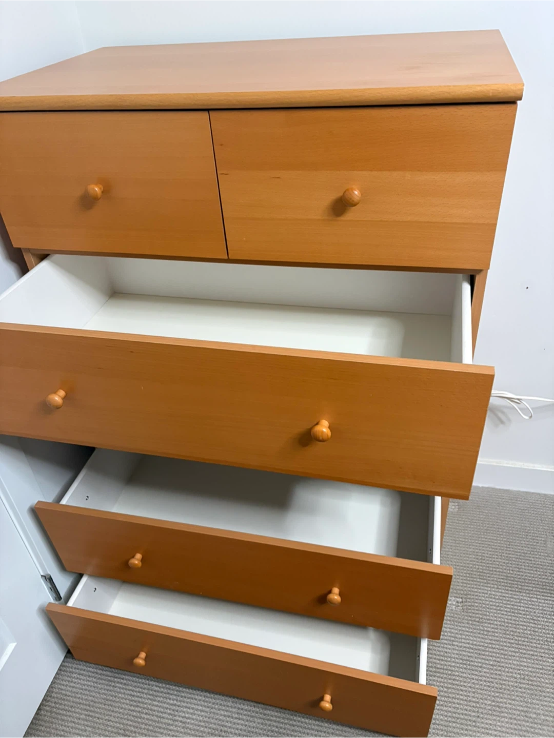 Wooden Chest of Drawers - photo 4