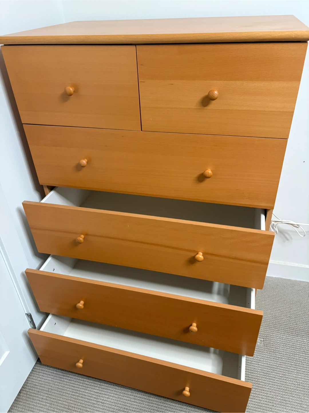 Wooden Chest of Drawers - photo 2