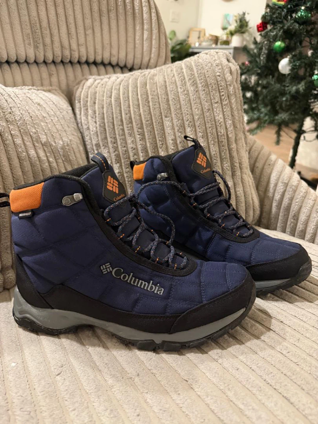 Columbia Blue Waterproof Winter Boots