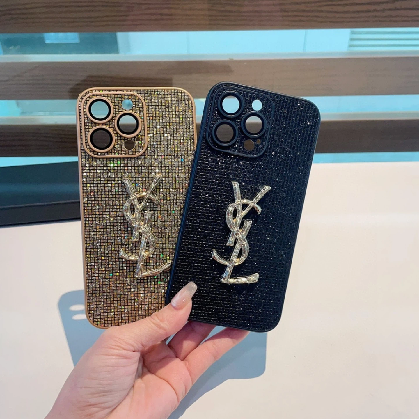 YSL & Prada Sparkle IPhone Case - photo 3