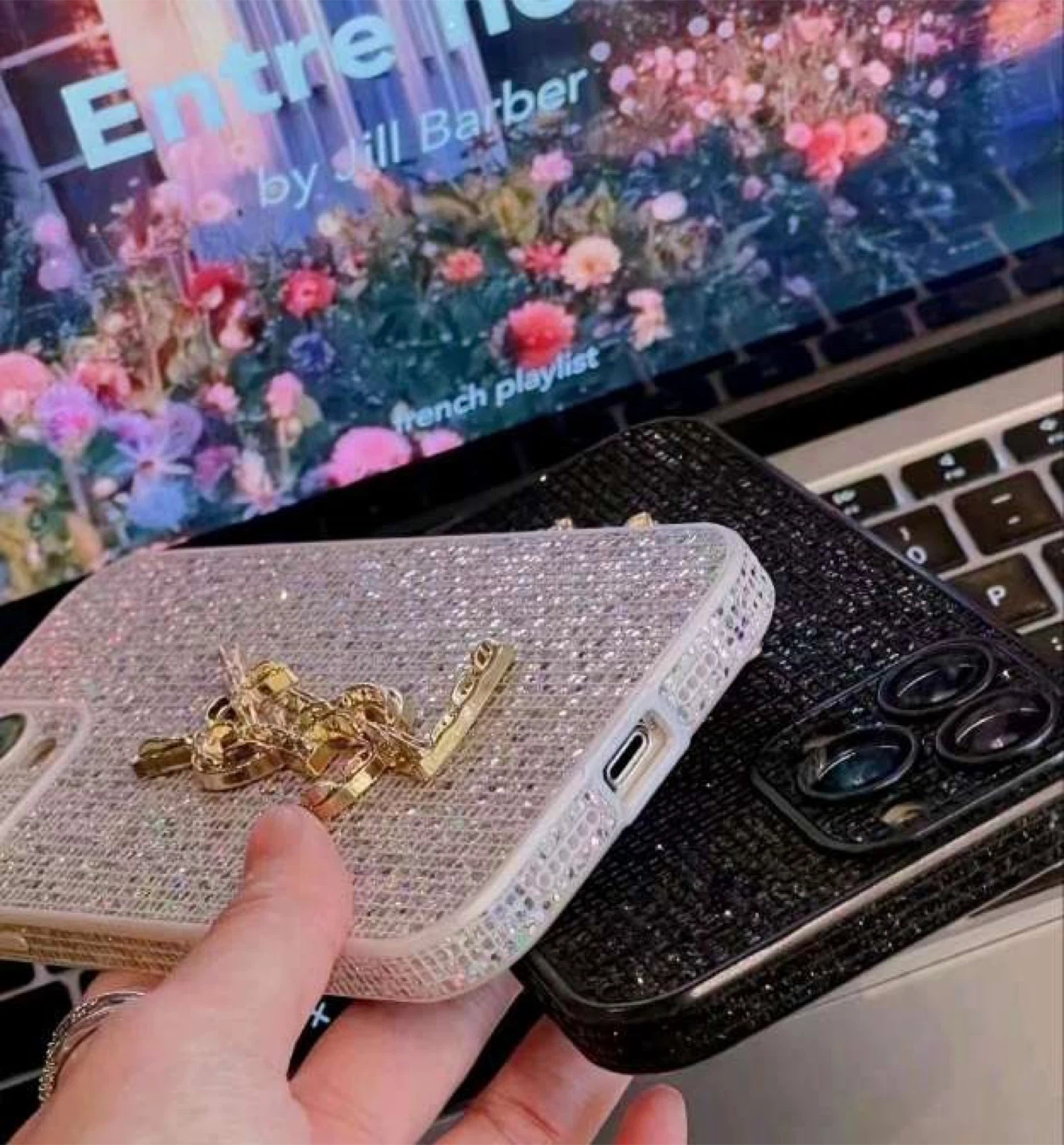 YSL & Prada Sparkle IPhone Case - photo 5