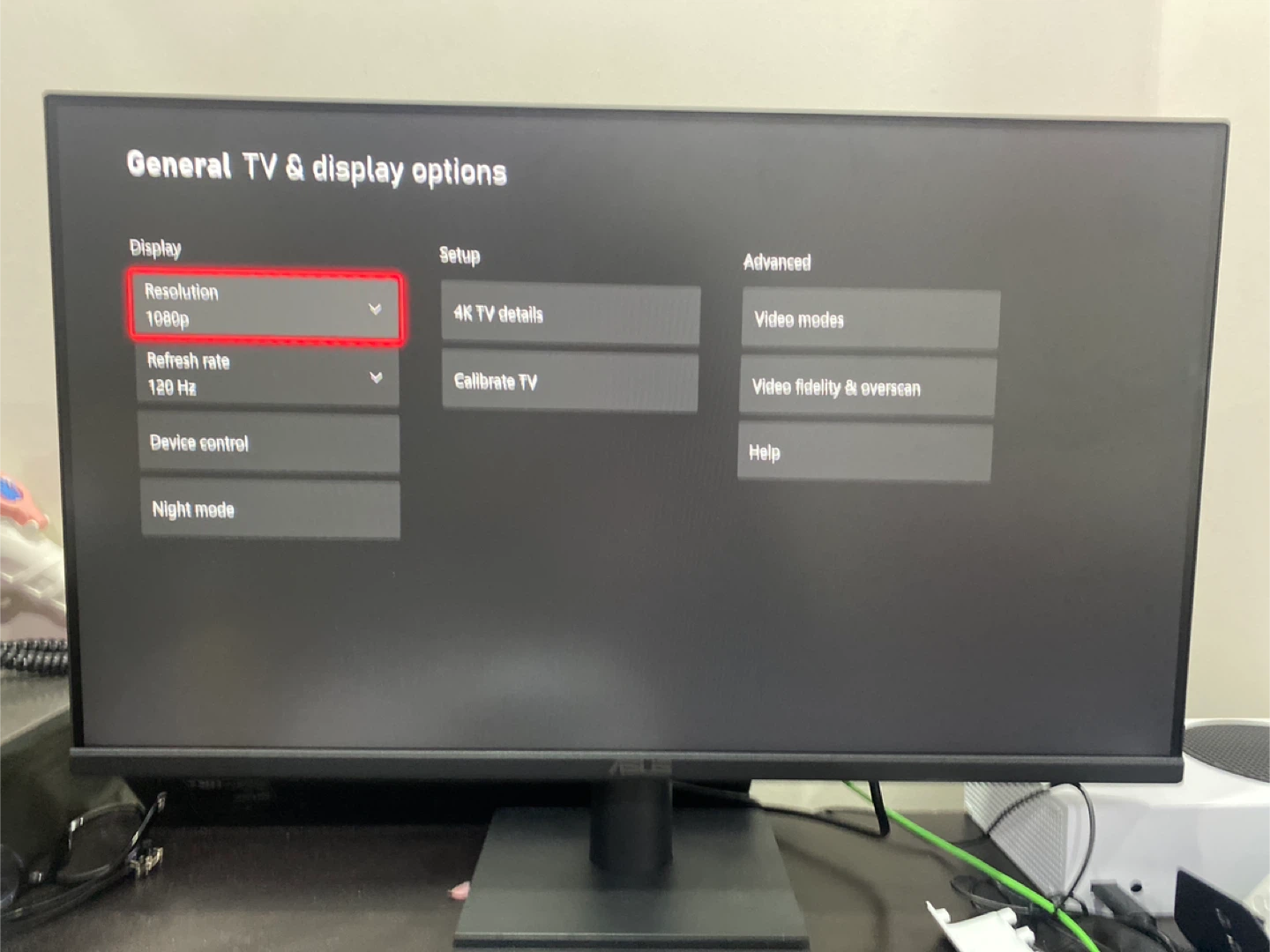 ASUS Gaming Monitor 24-inch 1080p 120Hz - photo 3