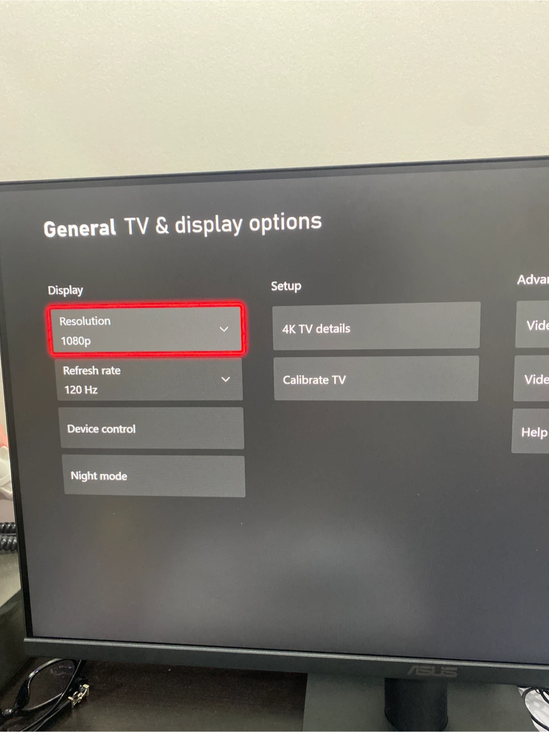 ASUS Gaming Monitor 24-inch 1080p 120Hz - photo 4