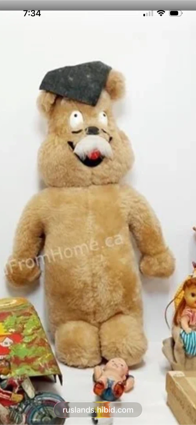 Vintage Bear Plush Toy