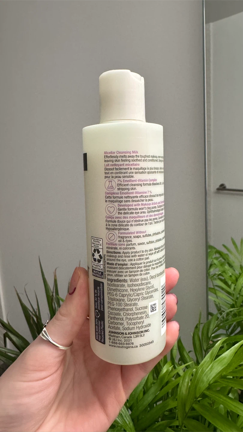 Neutrogena Make-up Melting Micellar Cleansing Milk - 198 mL - photo 5
