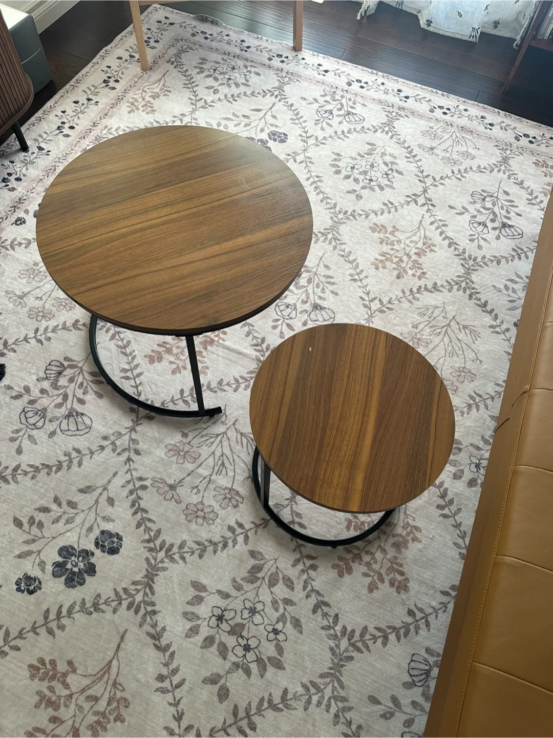 Nesting Round Coffee Tables - photo 2
