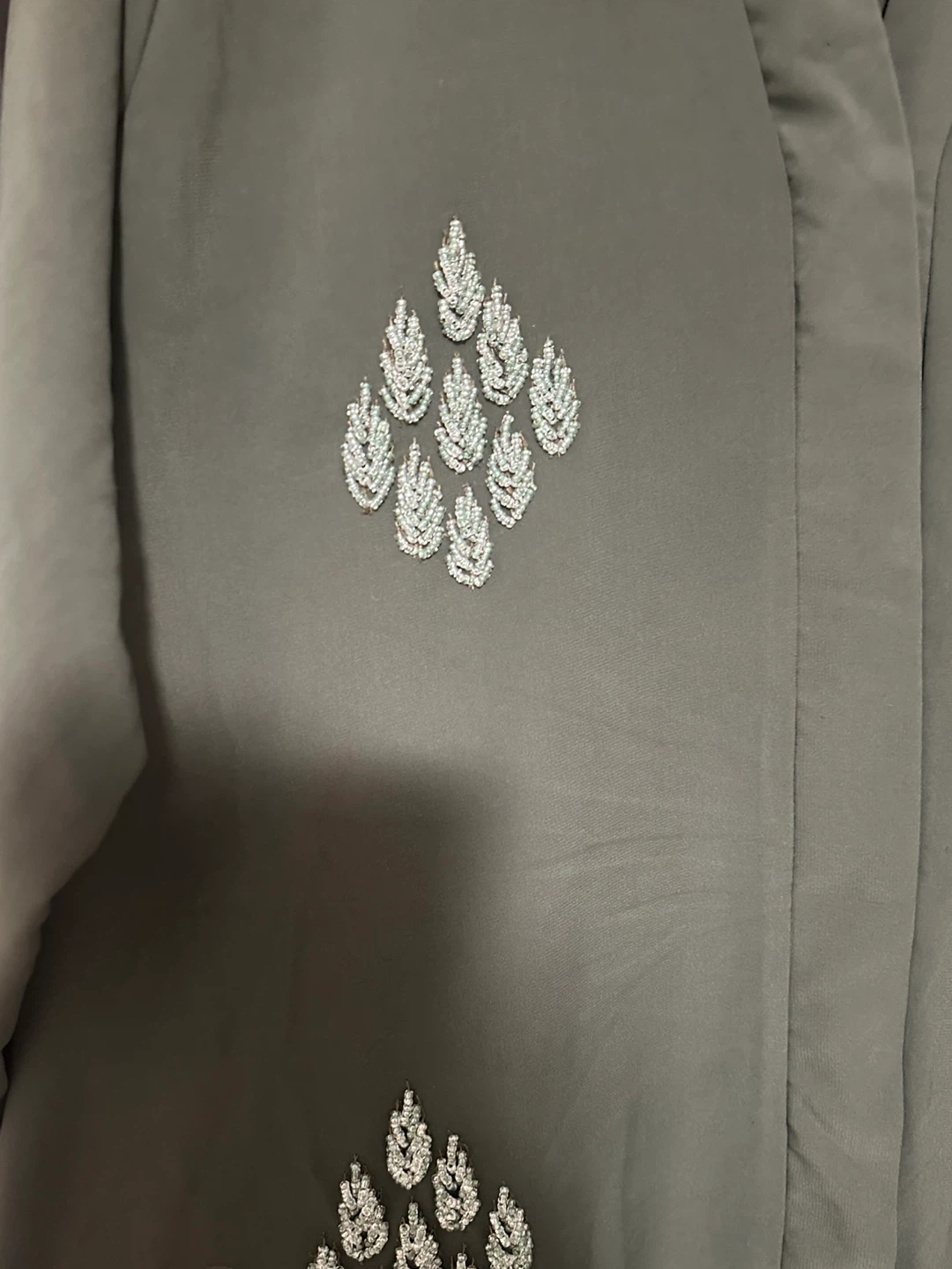 Green Abaya with Embellishment - photo 3