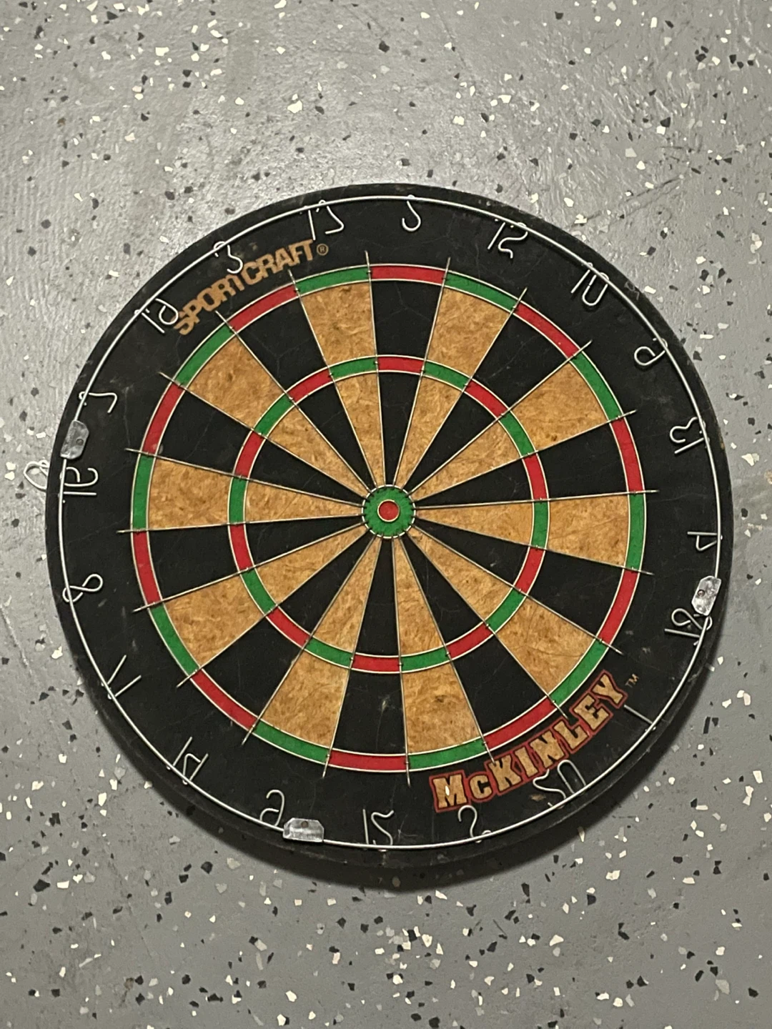 Dart board