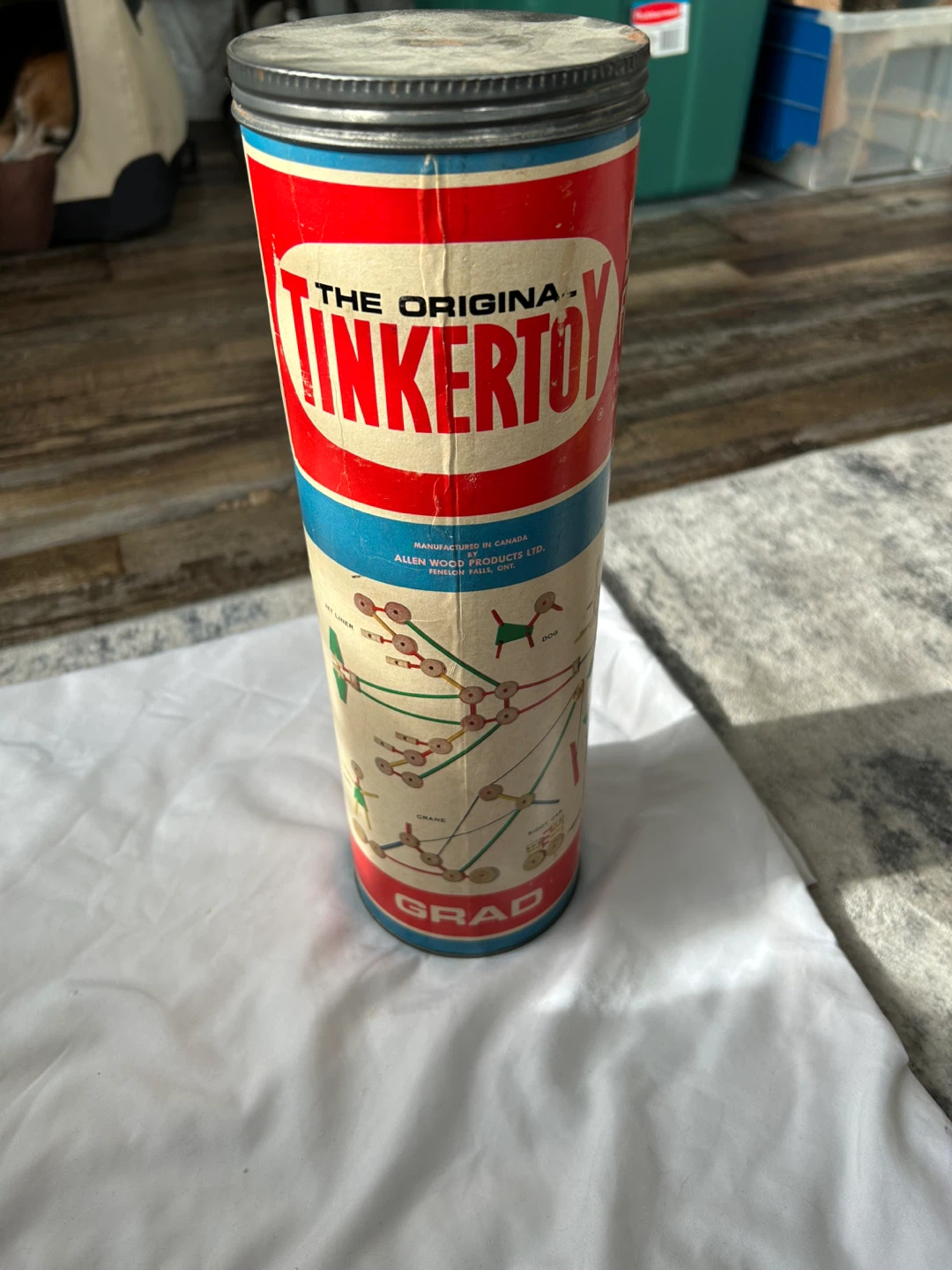 Vintage Tinkertoy Grad  Set