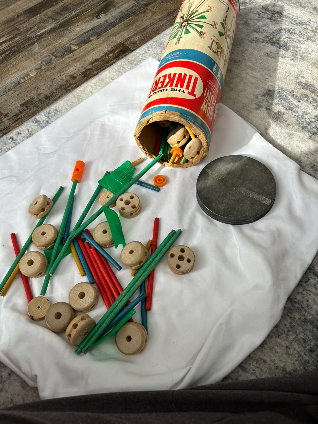 Vintage Tinkertoy Grad  Set - photo 4