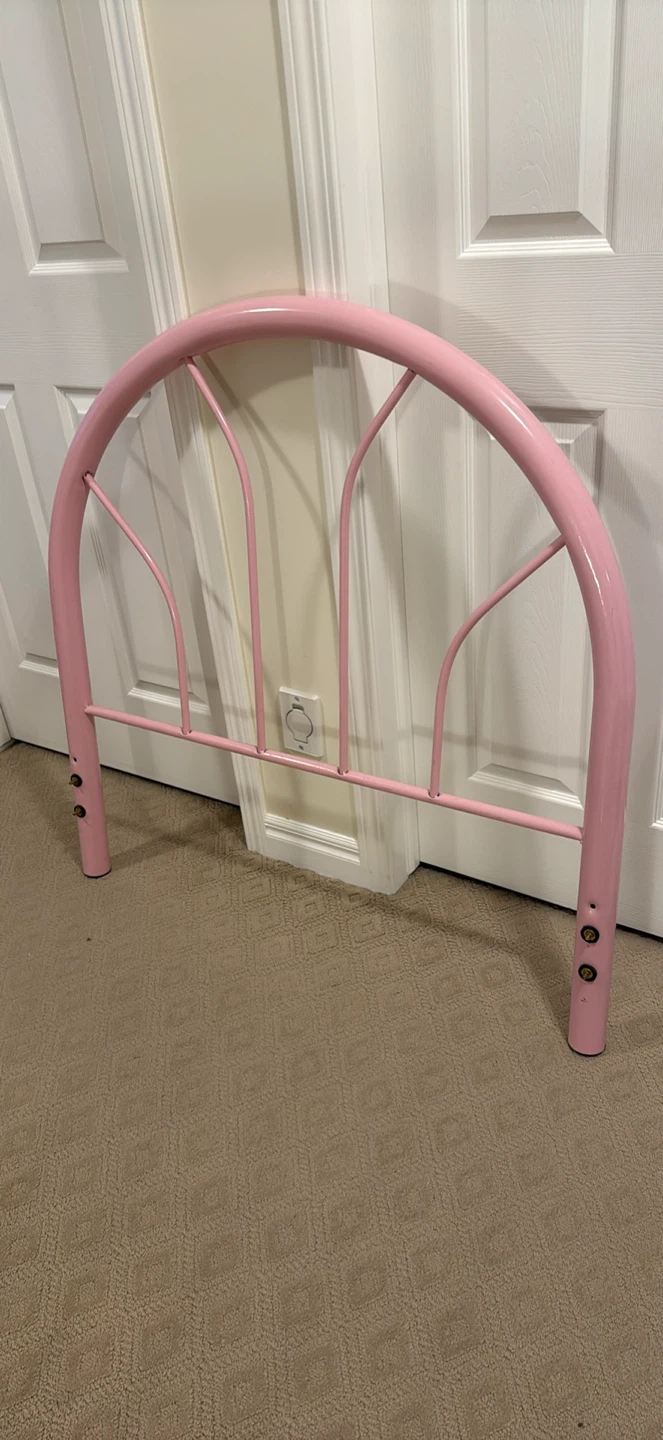 Pink Metal Headboard - photo 2