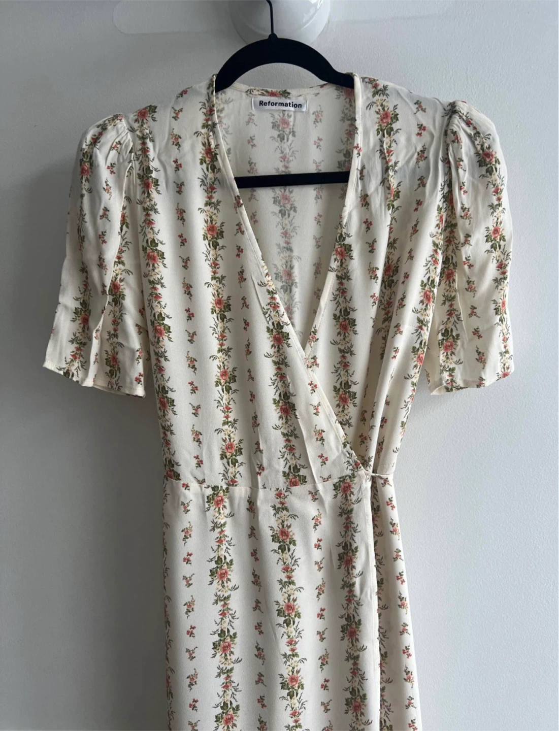 Reformation Floral Wrap Dress (new with tags) - photo 2