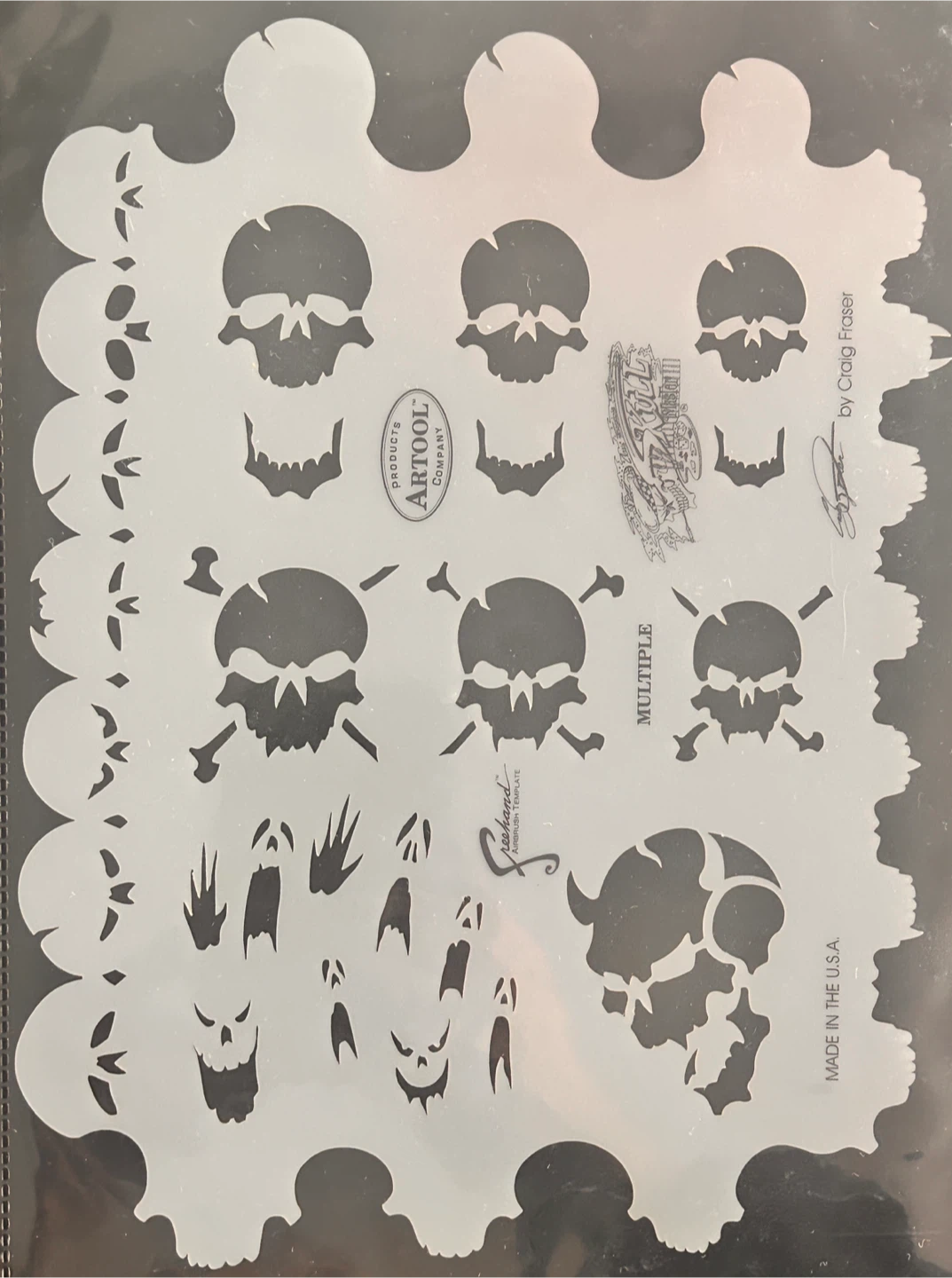 Artool SkullDuggery Craig Fraser Limited Edition Airbrush Set - photo 5