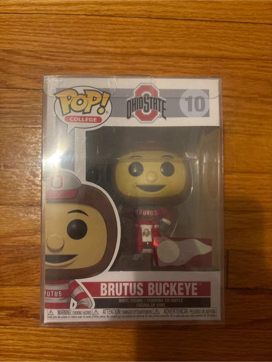 Funko Pop! Brutus Buckeye #10 Ohio State University Vinyl Figure
