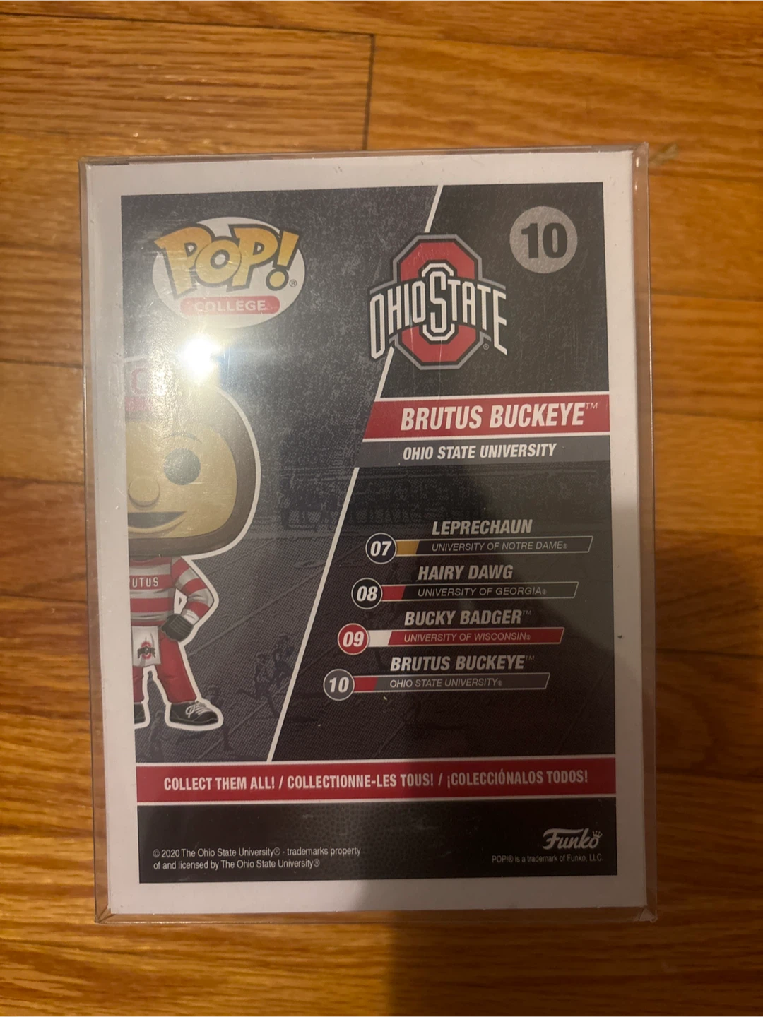 Funko Pop! Brutus Buckeye #10 Ohio State University Vinyl Figure - photo 2
