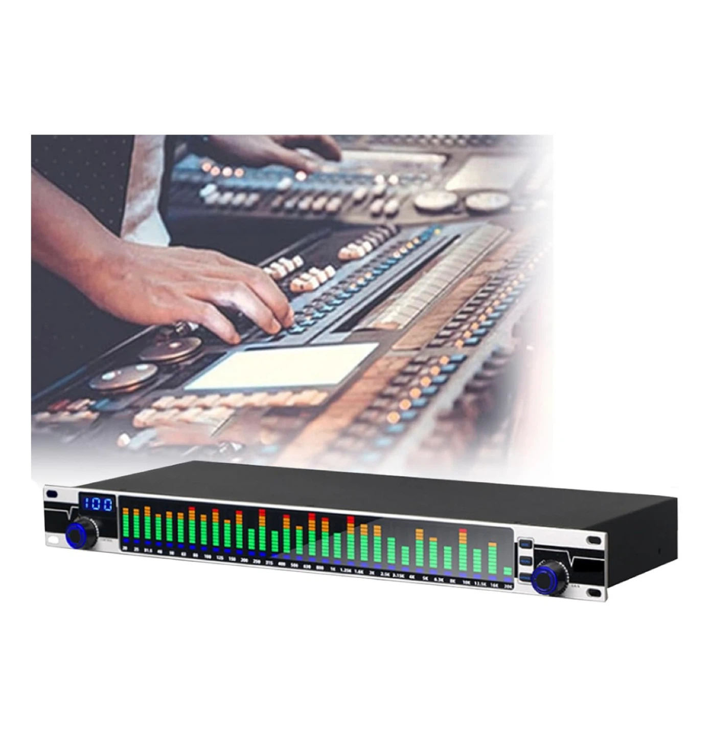SNV 31-Band Stereo Graphic Equalizer - photo 4