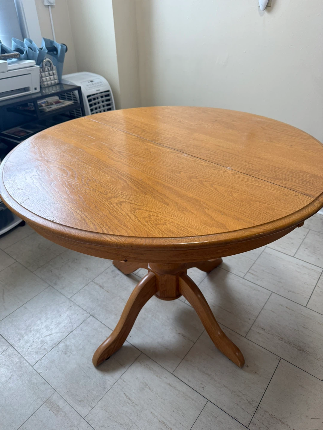 Wooden Round Dining Table