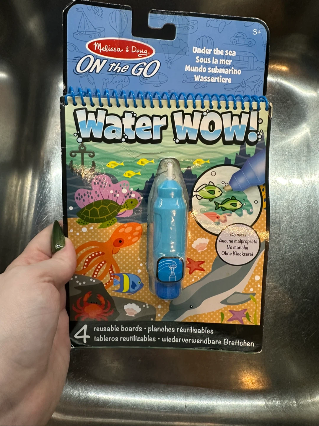 Melissa & Doug Water WOW! Under the Sea Reusable Activity Book
