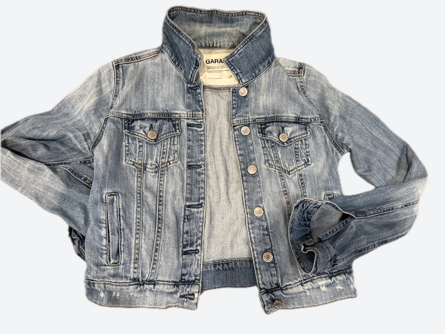 Garage Denim Jacket Size S/P - photo 3
