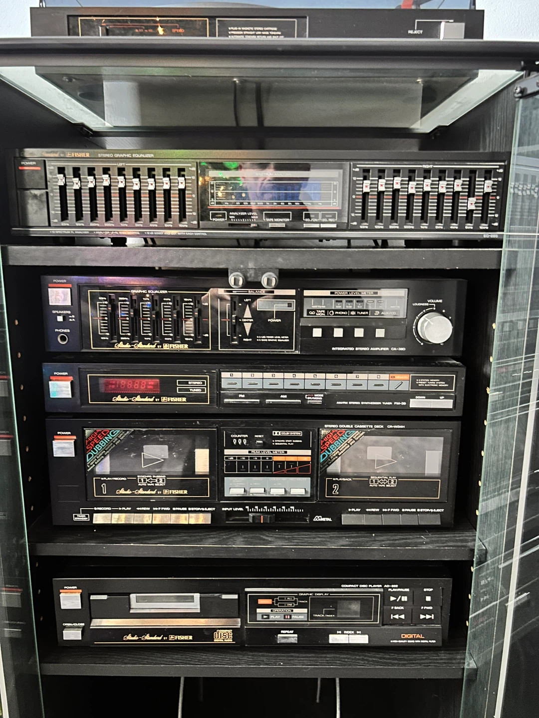 Fisher Stereo System Components