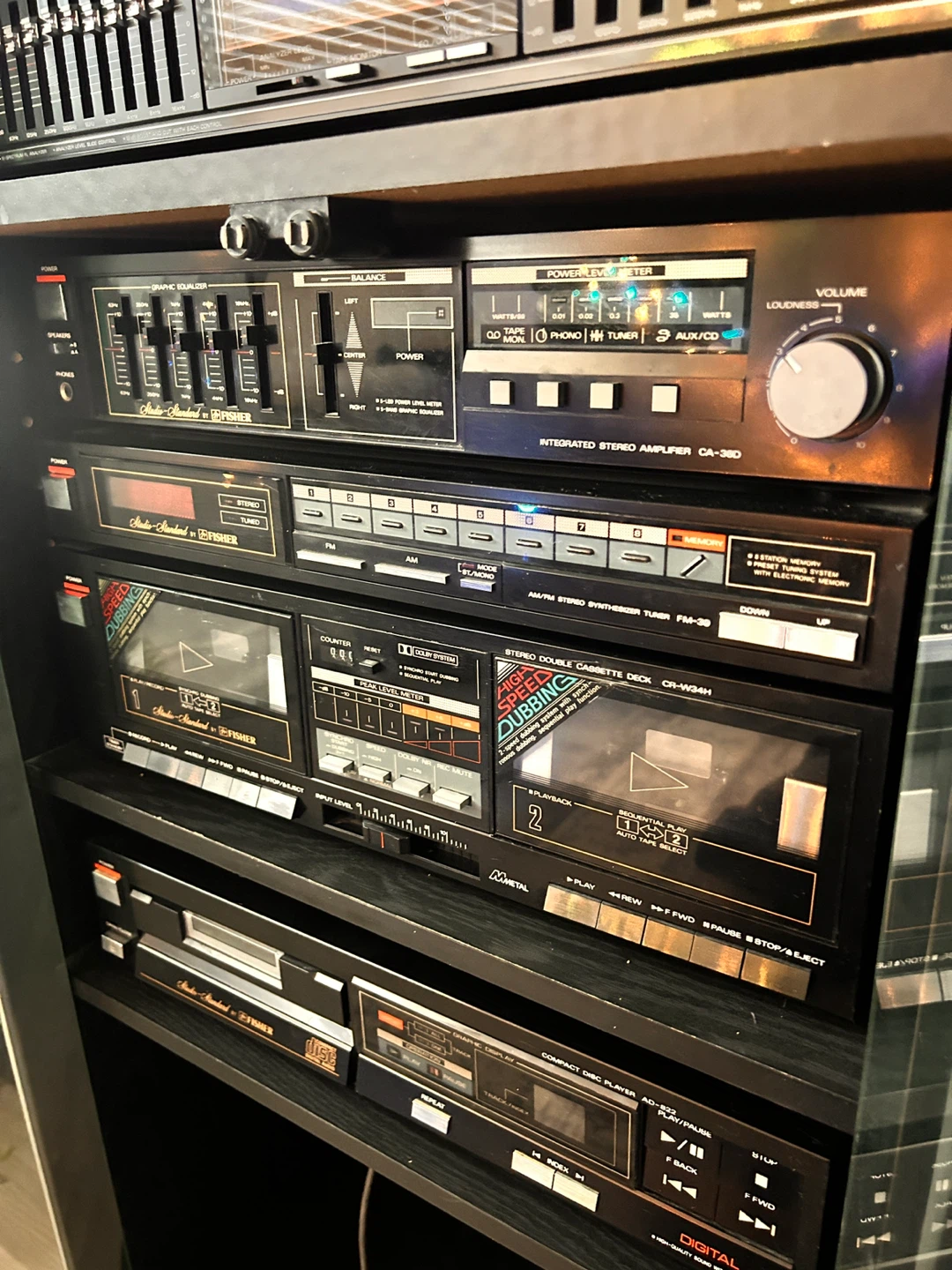 Fisher Stereo System Components - photo 3