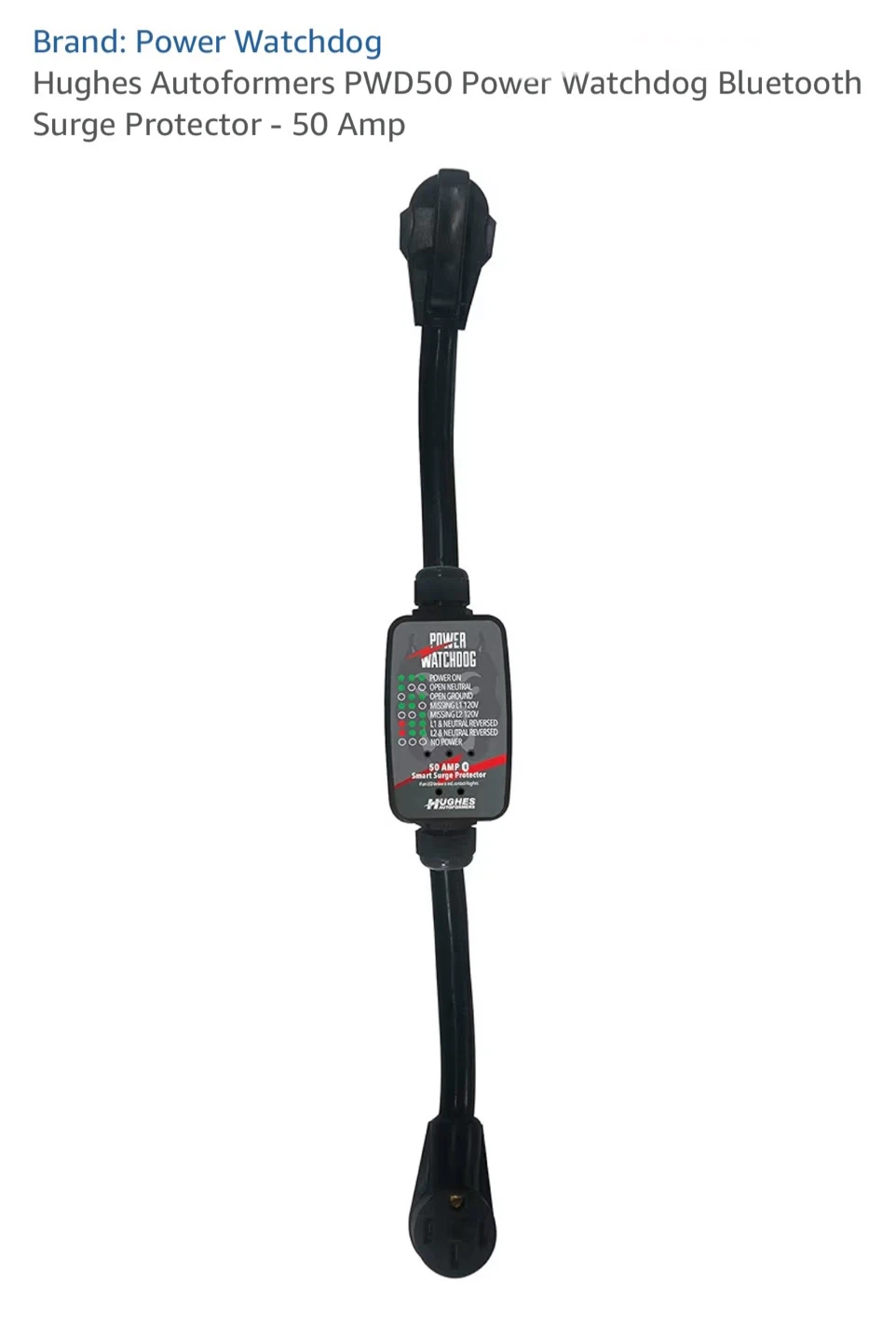 Power Watchdog PWD50 Bluetooth Smart Surge Protector - 50 Amp - photo 4