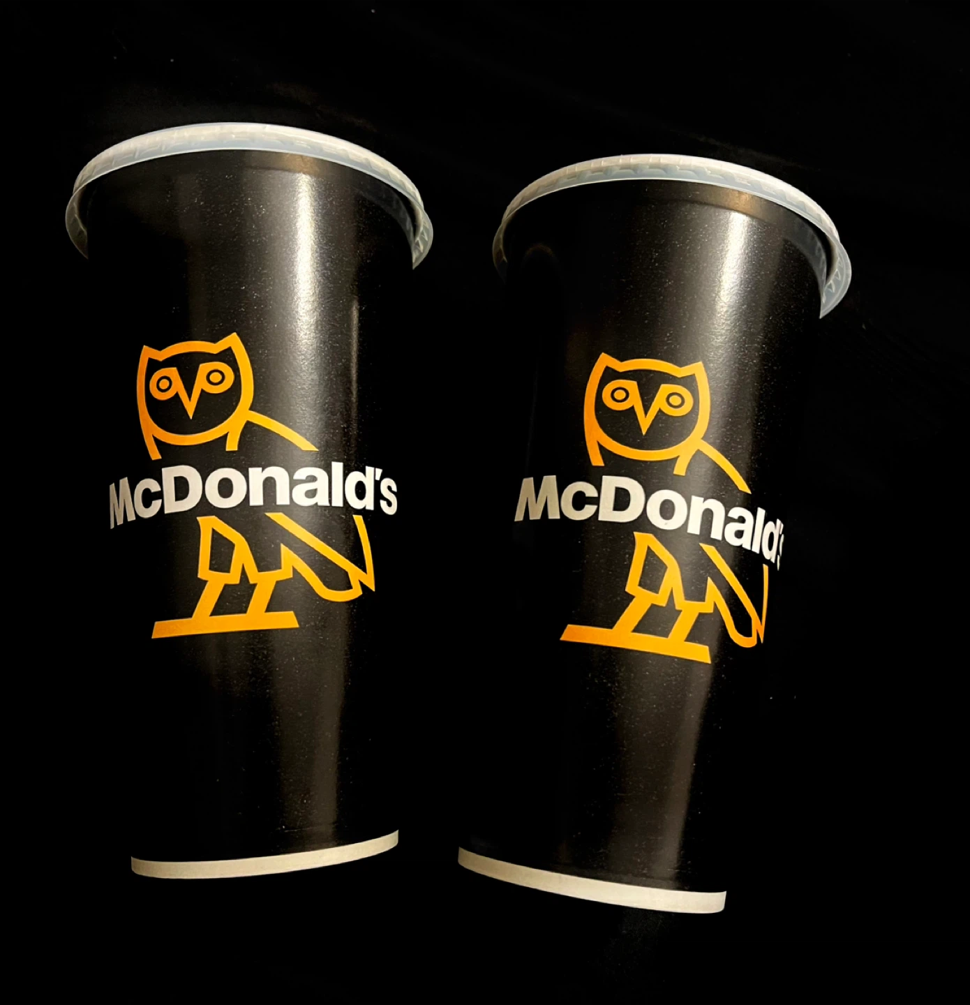 McDonald's x OVO Owl Cups signed by Drake