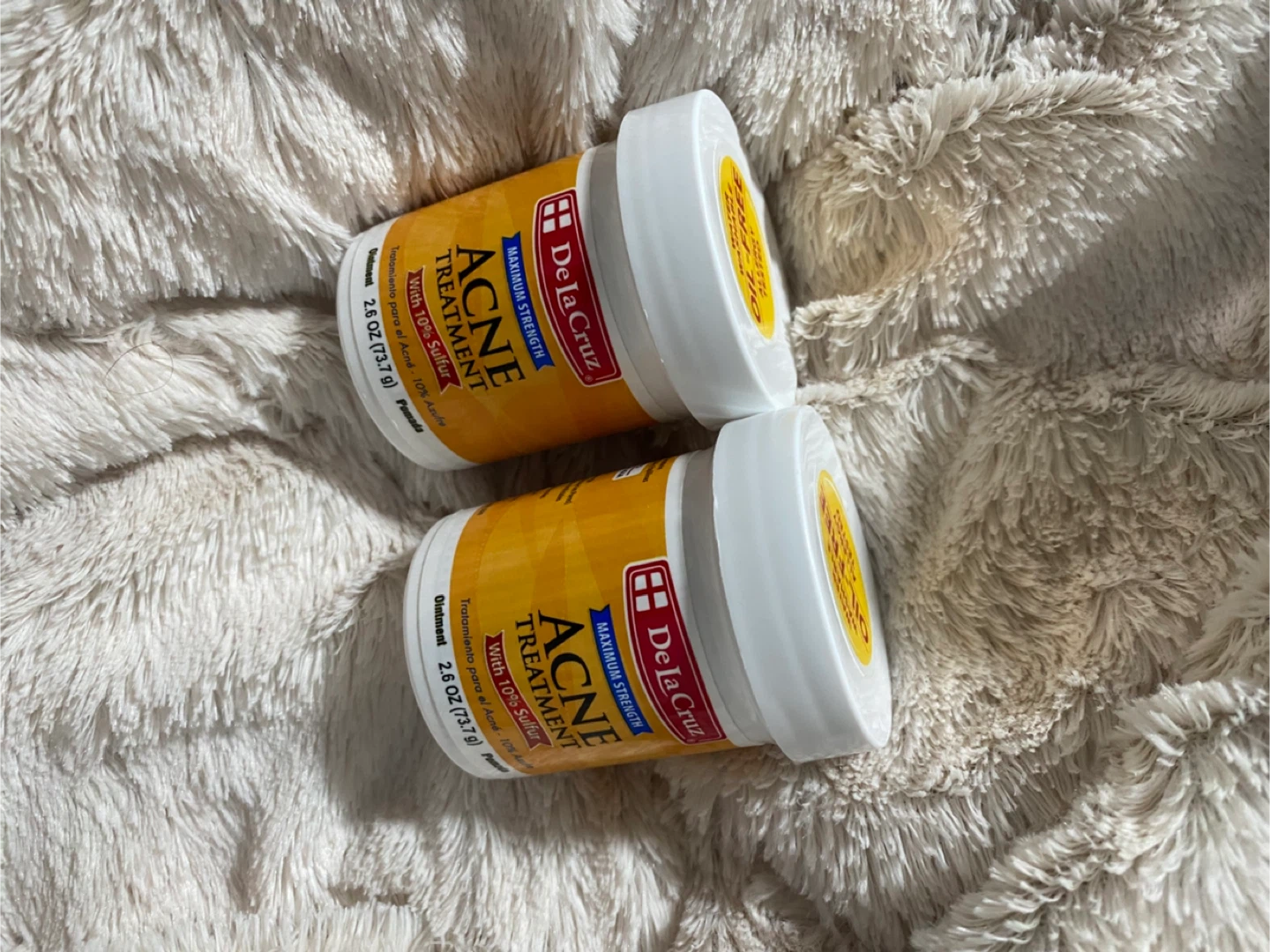 New Acne Treatment Ointment with 10% Sulfur
