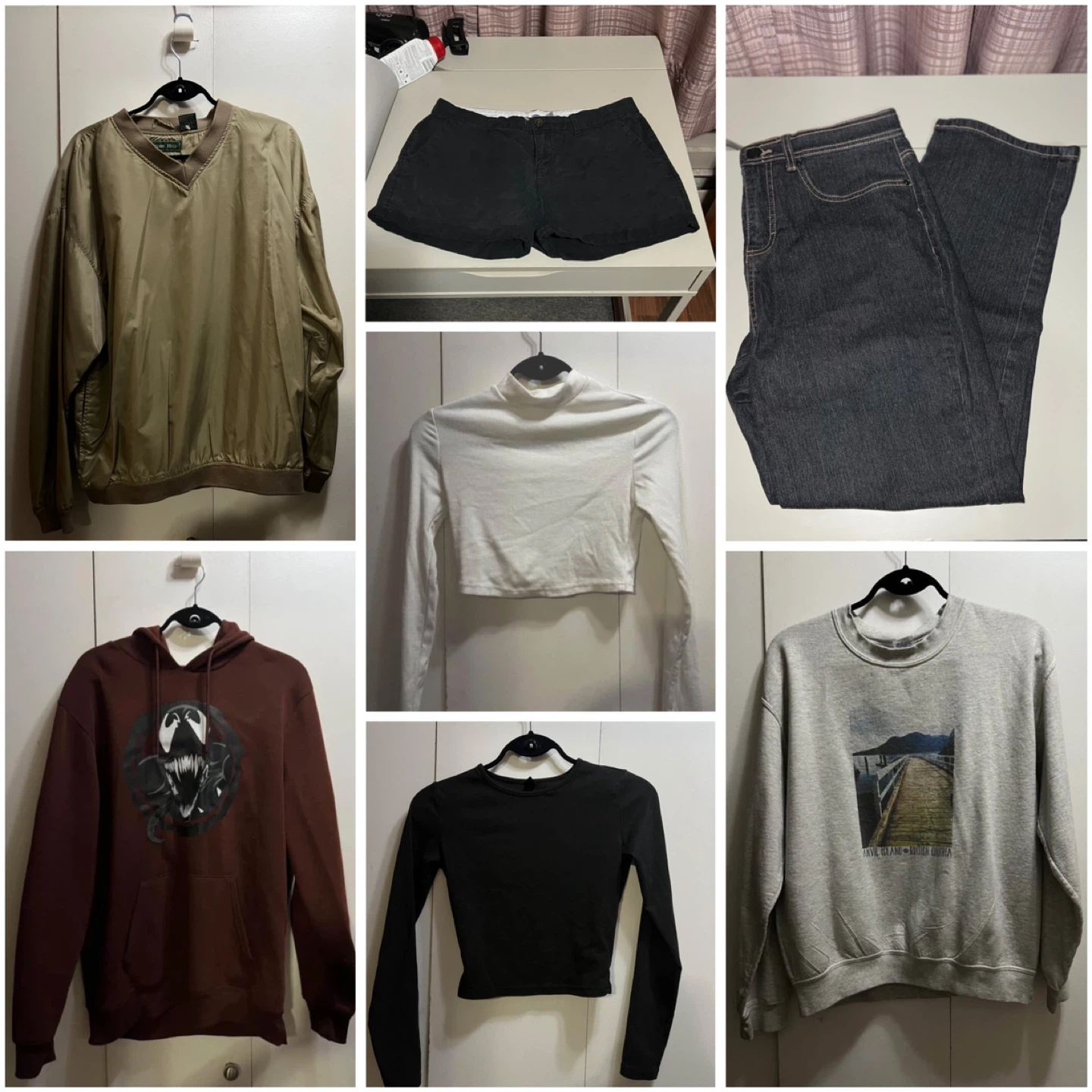 ALL CLOTHES 5$ EACH CLOSET CLEAN OUT