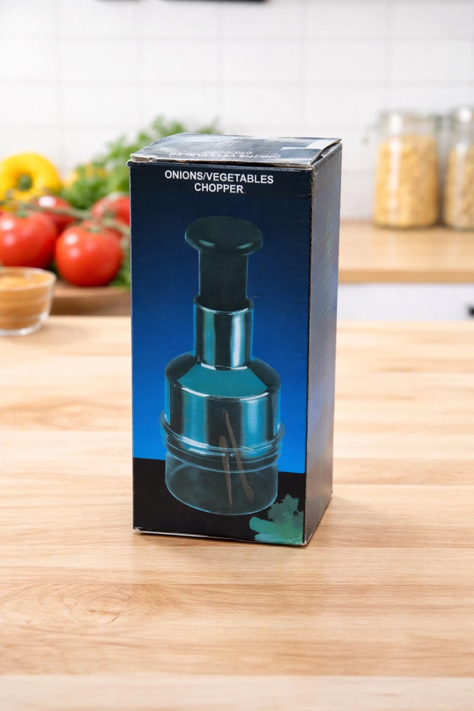 Manual Food Chopper - Stainless Steel Onion/Vegetables Chopper