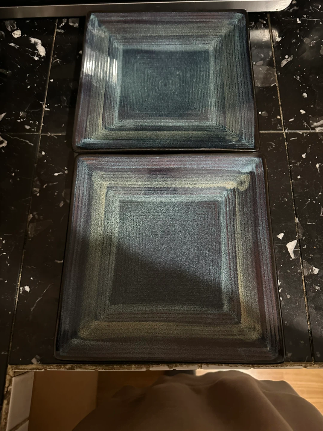 Oneida Adriatic Blue Square Bowls/Plates 🥕 - photo 2