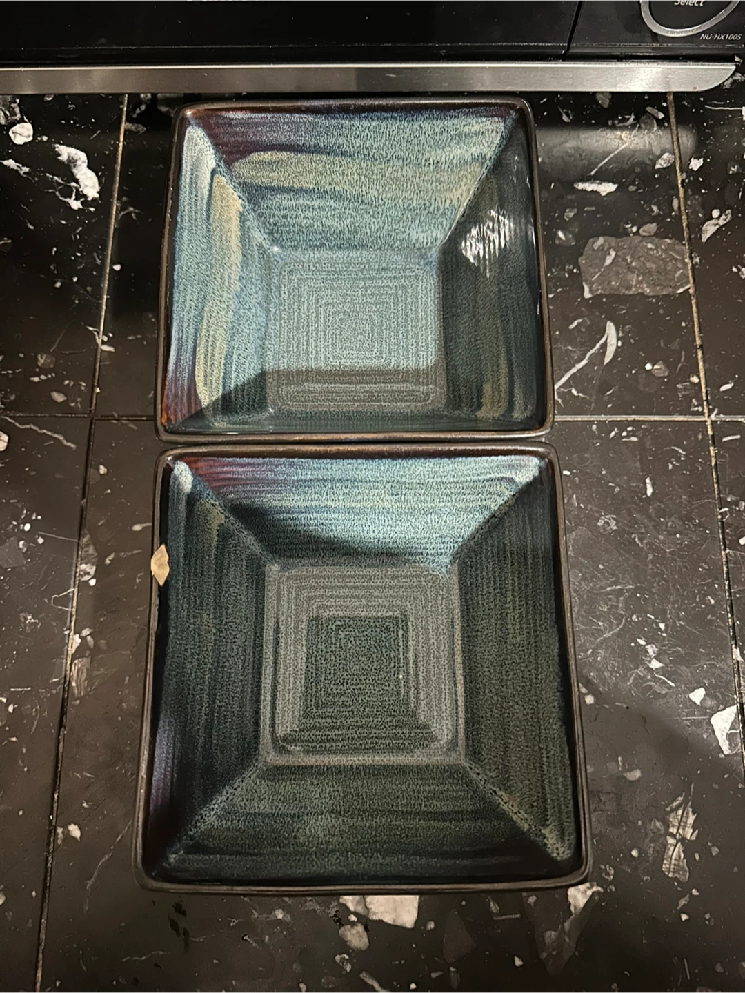 Oneida Adriatic Blue Square Bowls/Plates 🥕 - photo 4