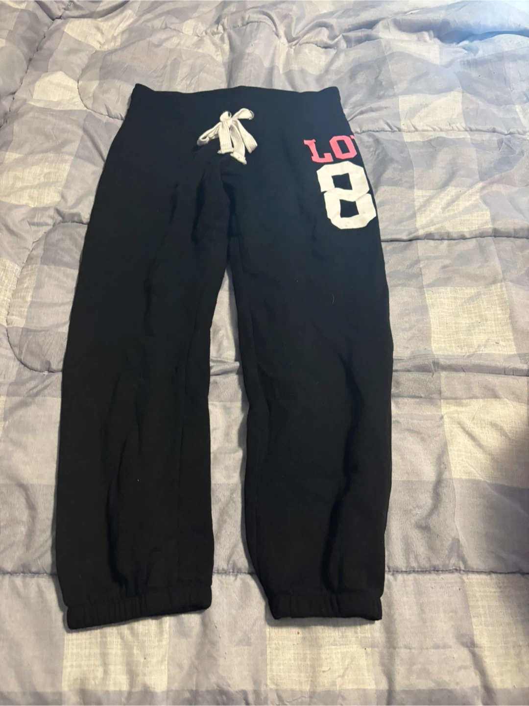 Pink '8' Sweatpants