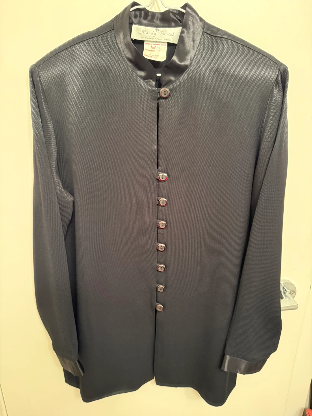 Randy Pa-tel Black Button-Up Blouse 🏆 - photo 2