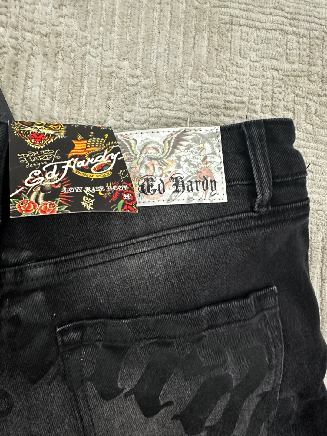 New Ed Hardy Bootcut Jeans - photo 4