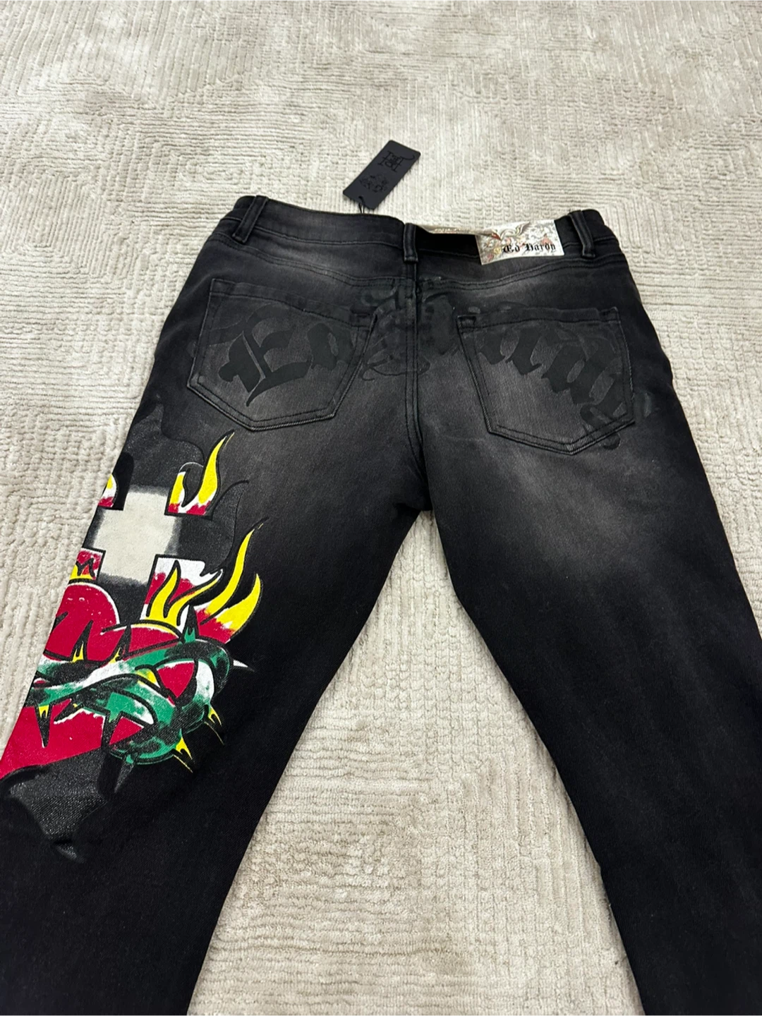 New Ed Hardy Bootcut Jeans - photo 3