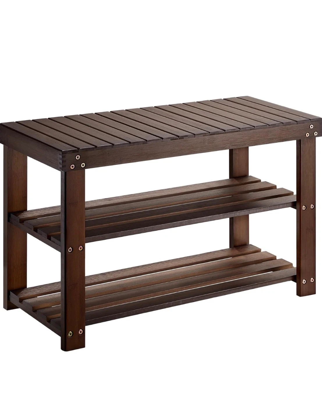 Wooden Shoe Rack Bench