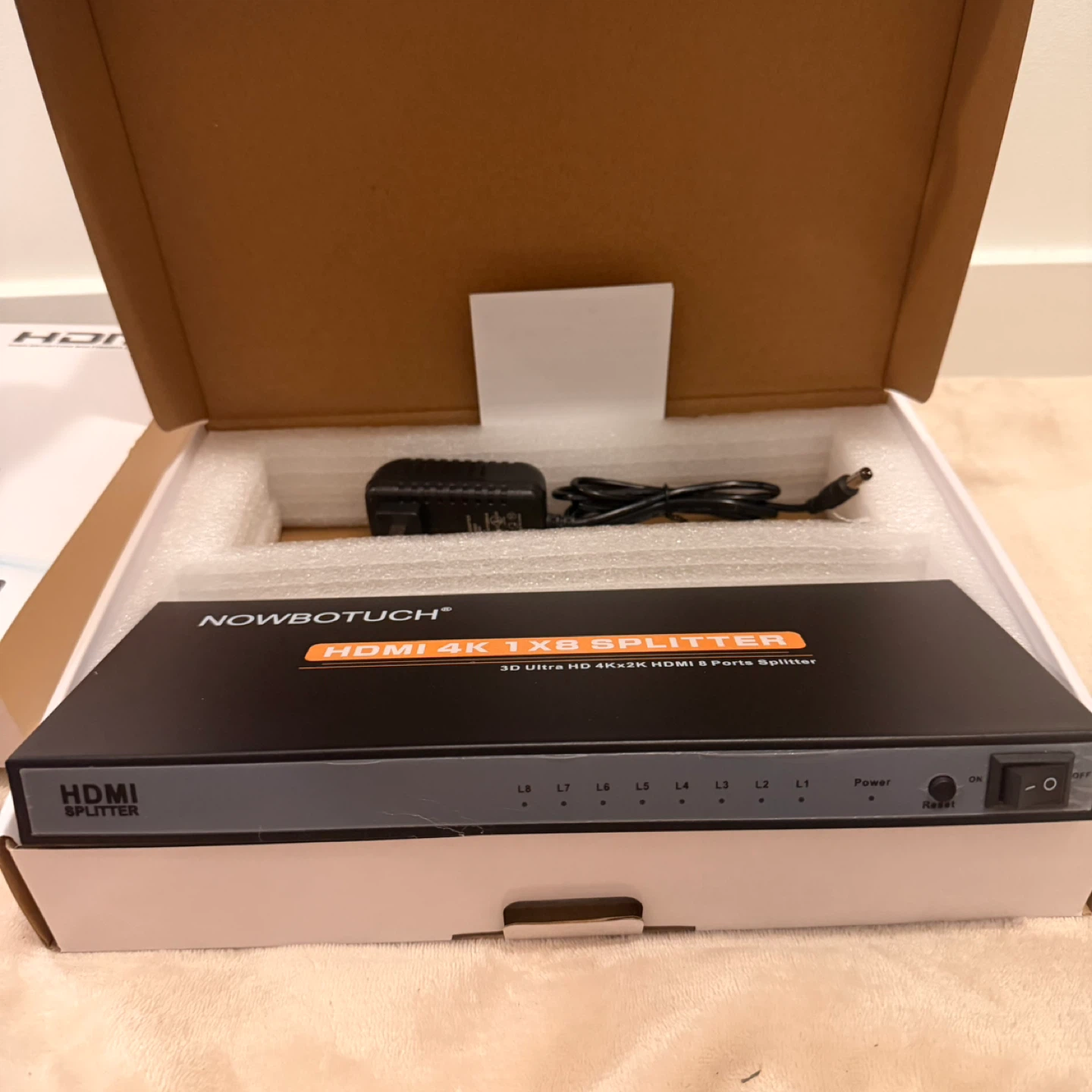 HDMI 4K 1x8 Splitter – 8 Output Ultra HD 4K Distributor - photo 5