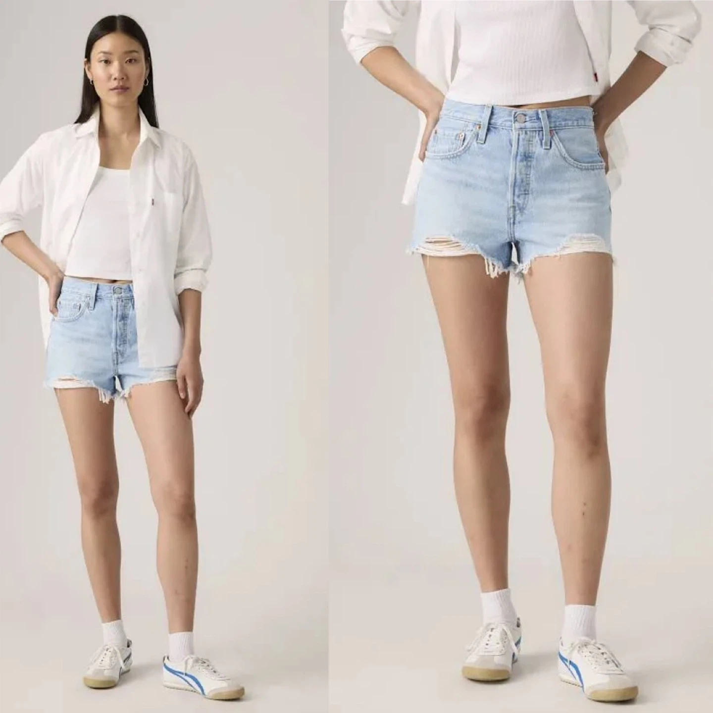 NEW! Levi's 501 Cutoff Denim Shorts - photo 2