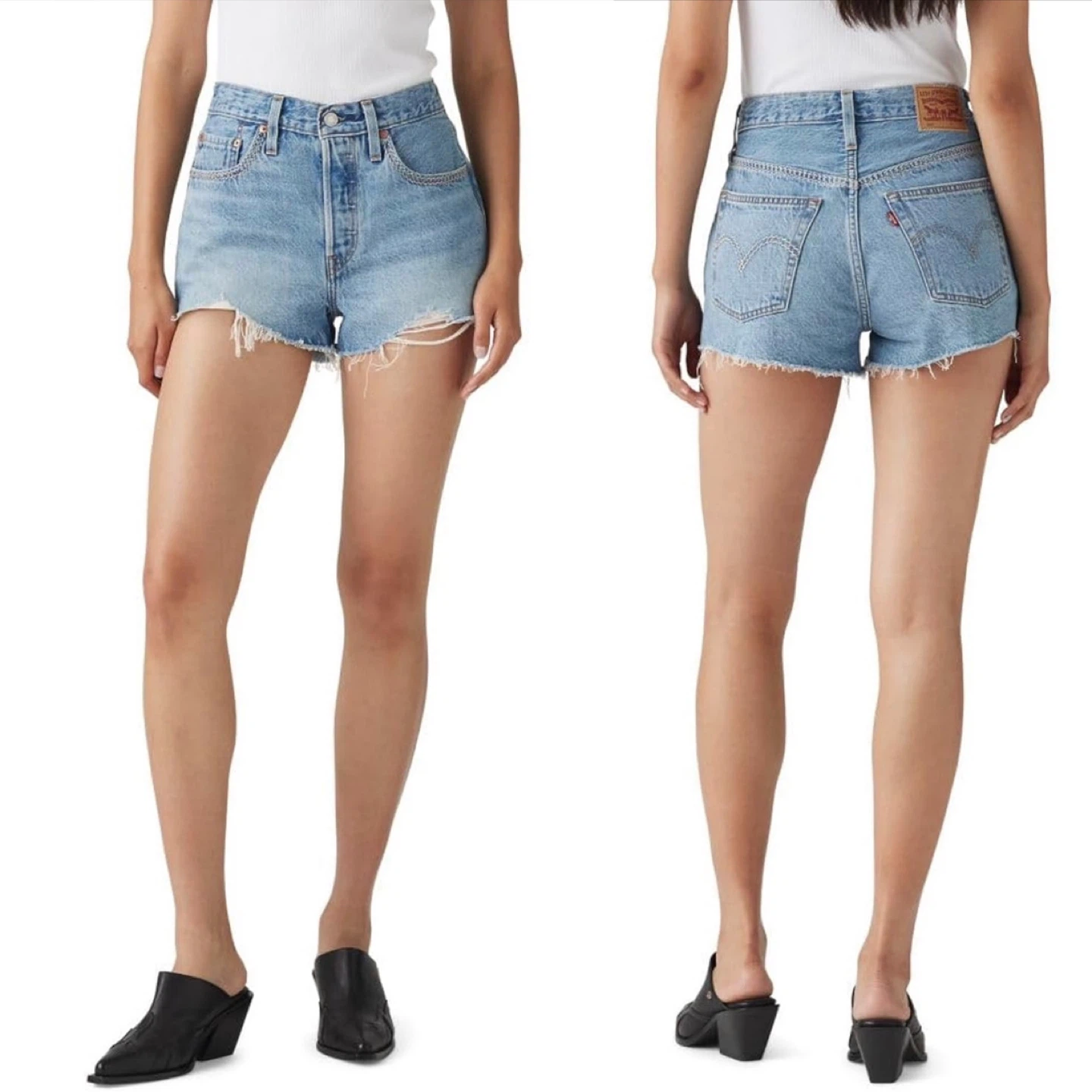 NEW! Levi's 501 Cutoff Denim Shorts
