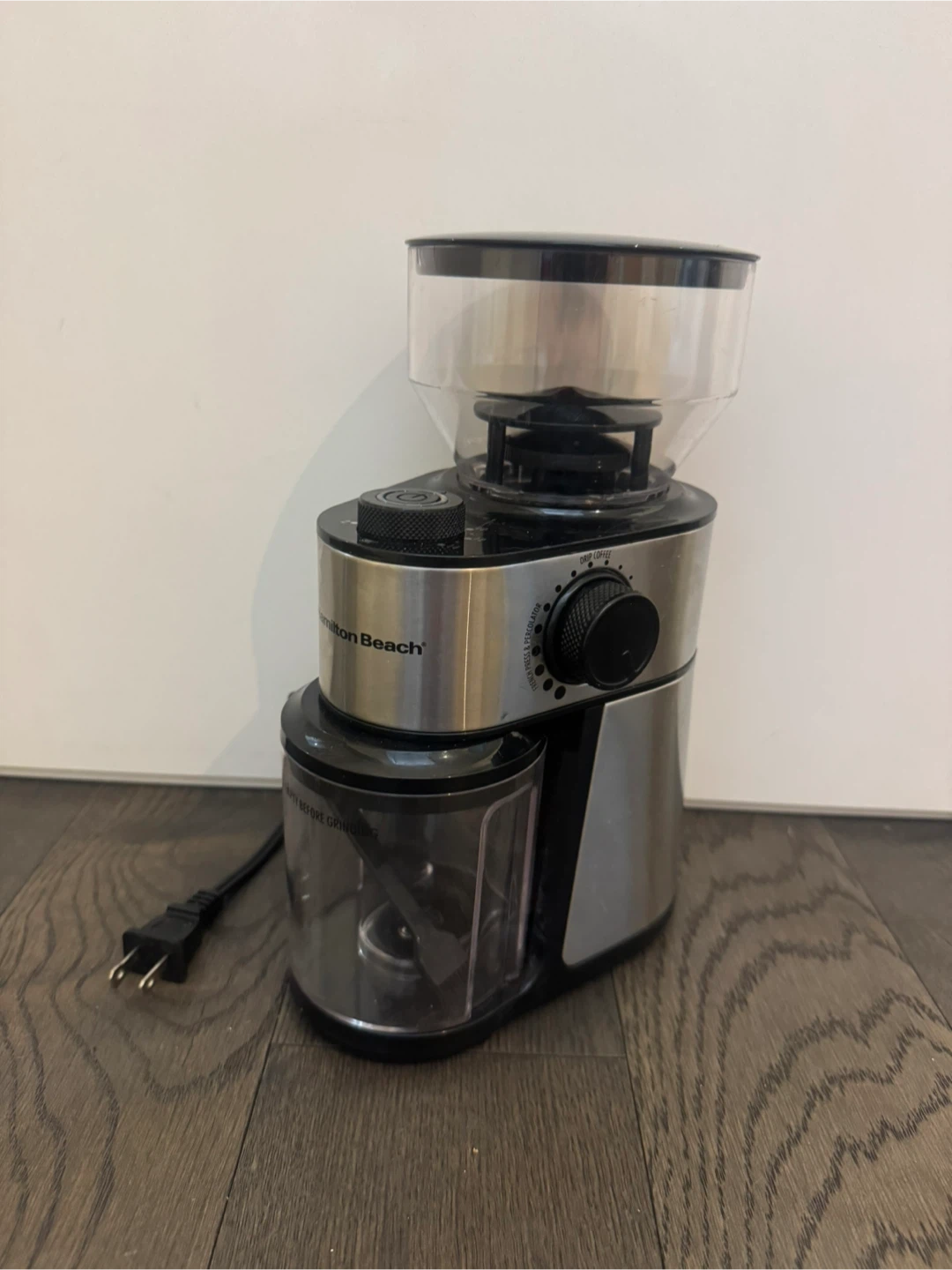 Hamilton Beach Electric Burr Coffee Grinder (80385)