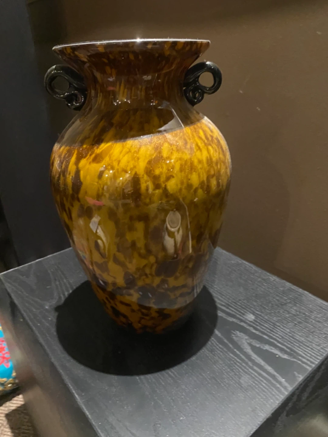 Decorative Ceramic Vase with Lid