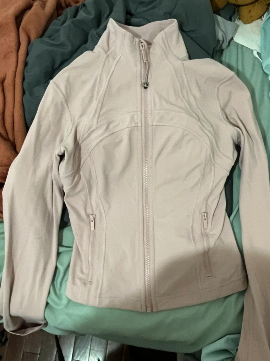 Lululemon Light Pink Full Zip Jacket