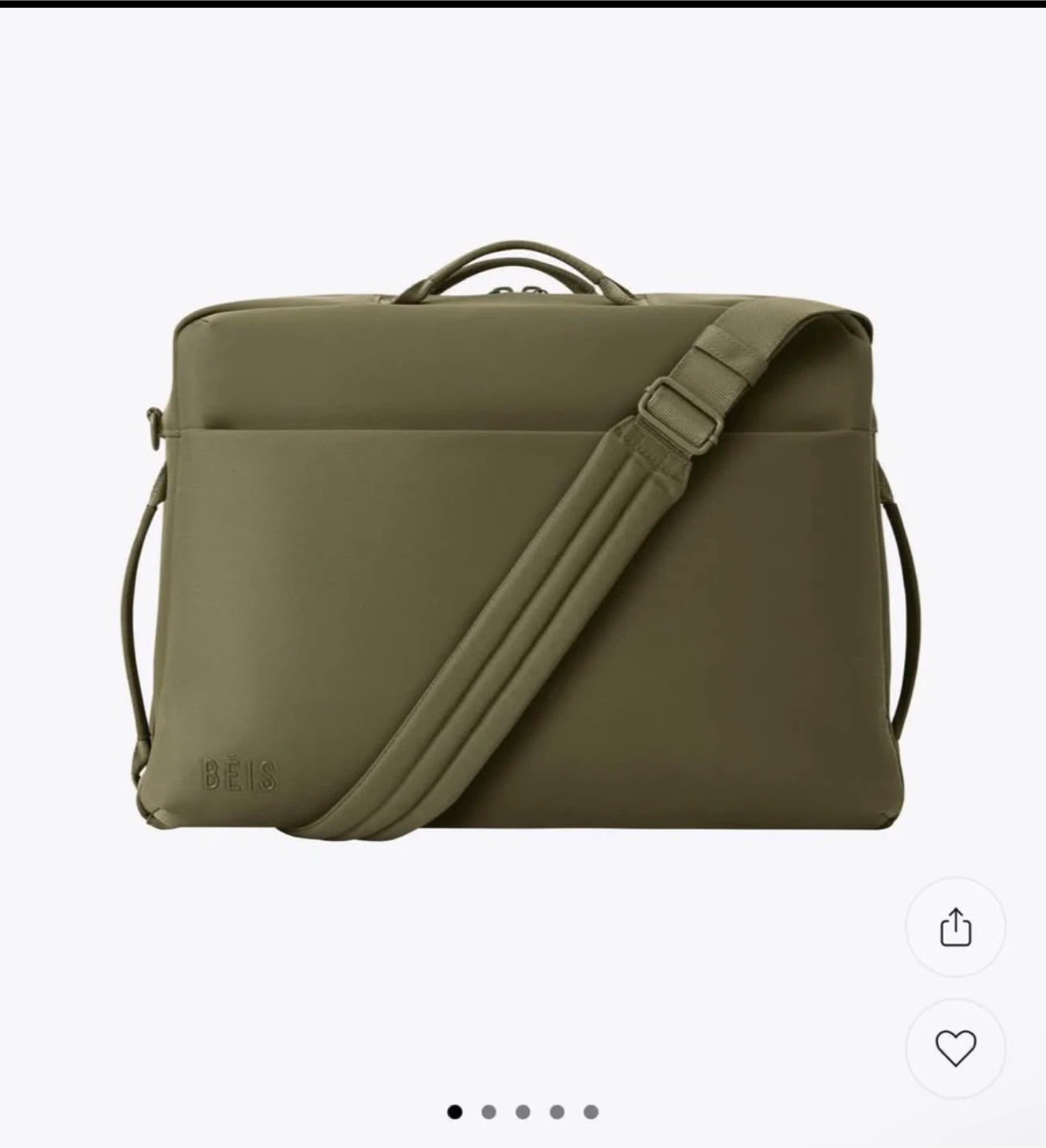 BEIS The Ultimate Duffle- Olive