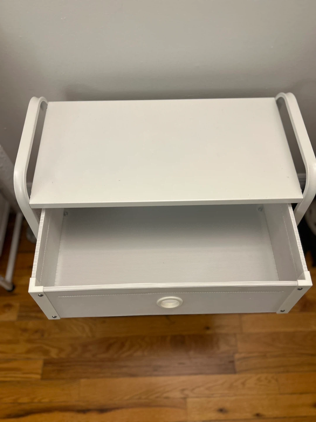 White 3-Drawer Storage Unit - photo 5