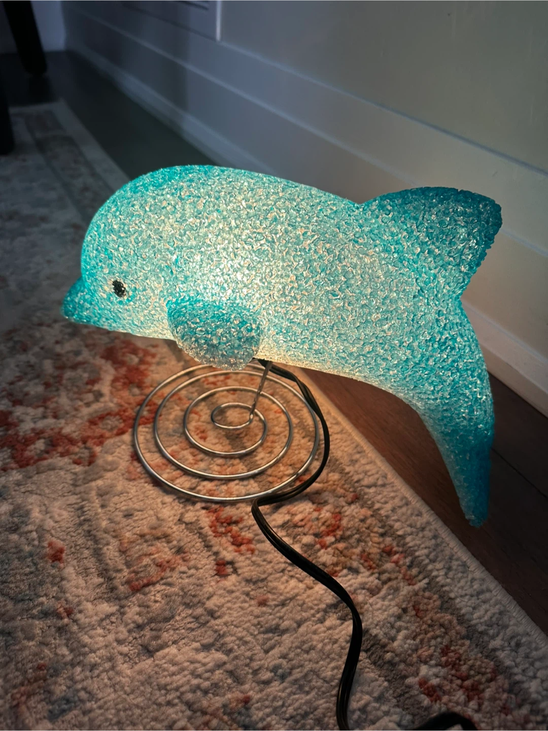 Nostalgic Blue Dolphin Lamp - photo 2