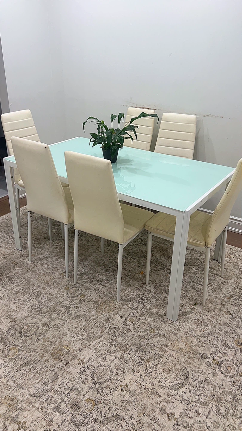 Dining Table Set with 6 Chairs - photo 2