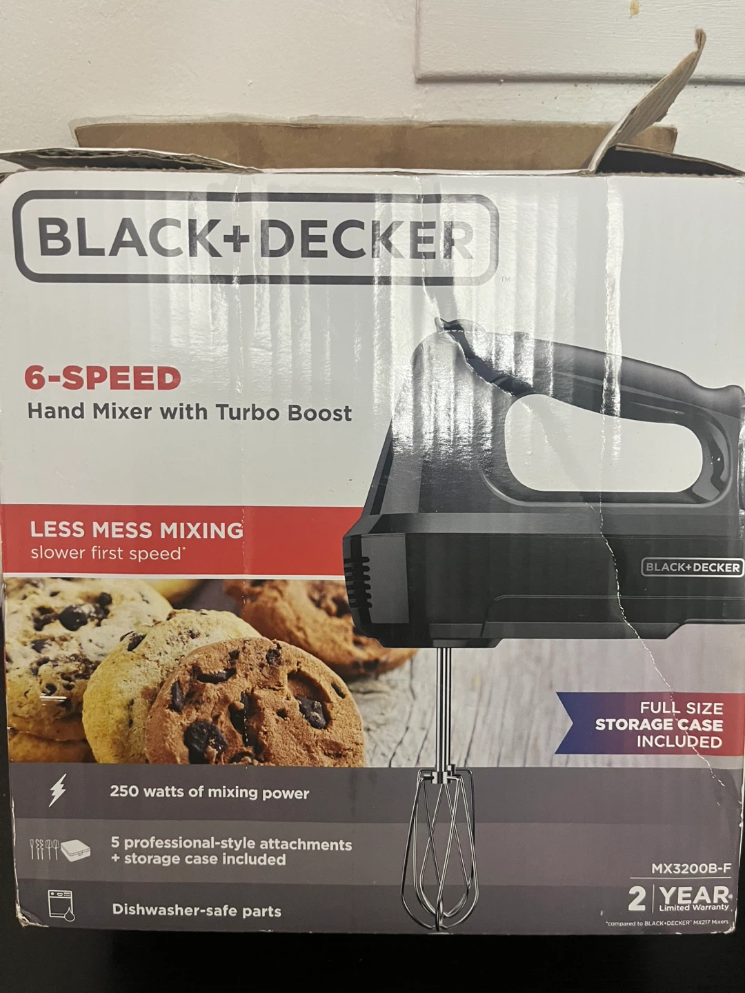 BLACK+DECKER 6 Speed Hand Mixer - photo 5